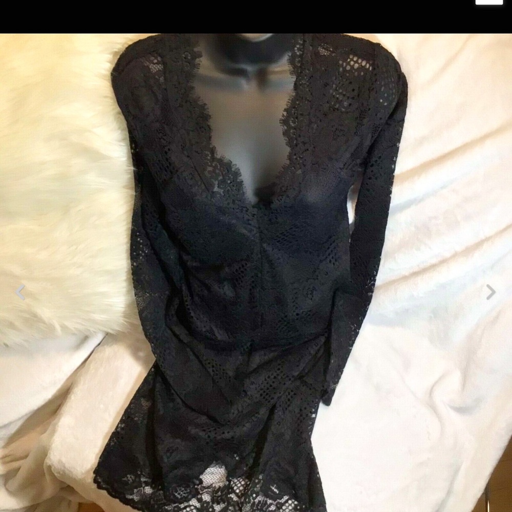 🌺black lace dress